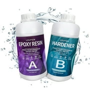 LOVFEN Epoxy Resin 32oz for DIY Jewelry Art Crafts,Durable,Super Glossy,Not Yellowing