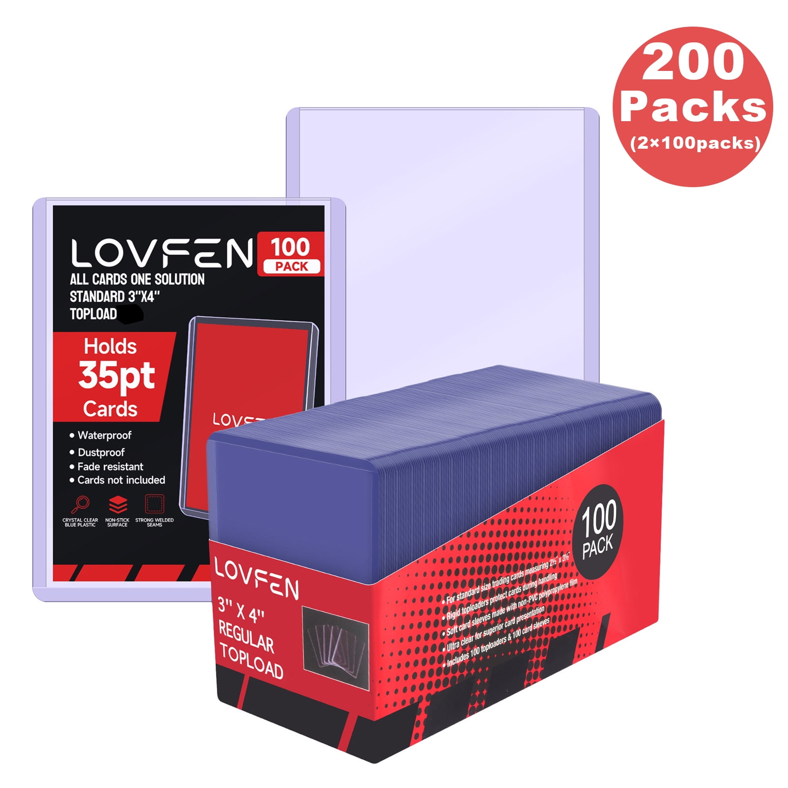 LOVFEN Top Loader Transparent 3 