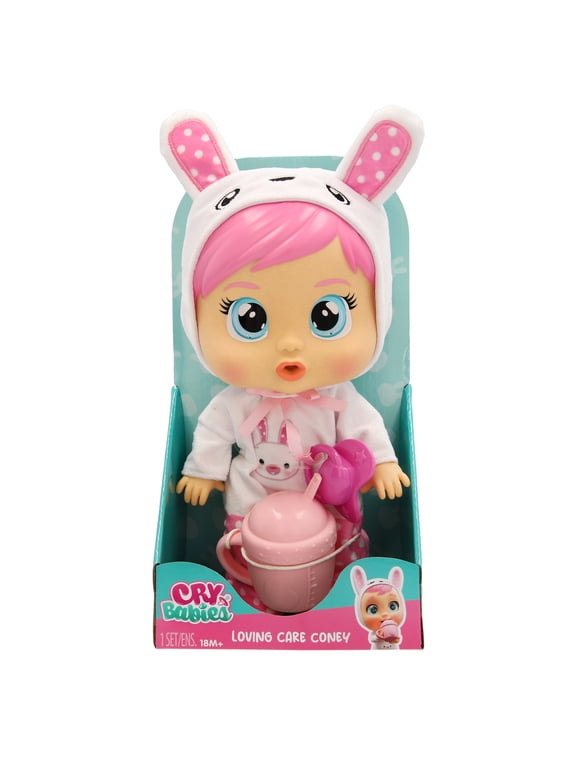 Loving Care Coney 10.4" baby doll, bunny pajamas