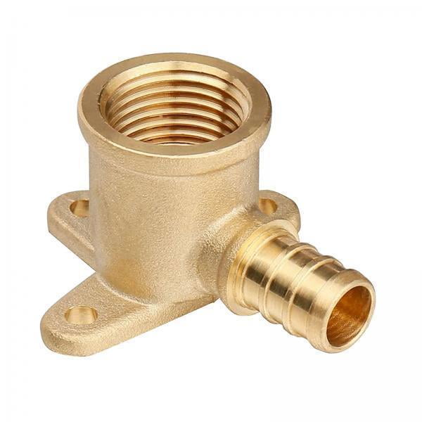 LOVIVER 3X Brass Pex Fittings Transition from Threaded Shower Head