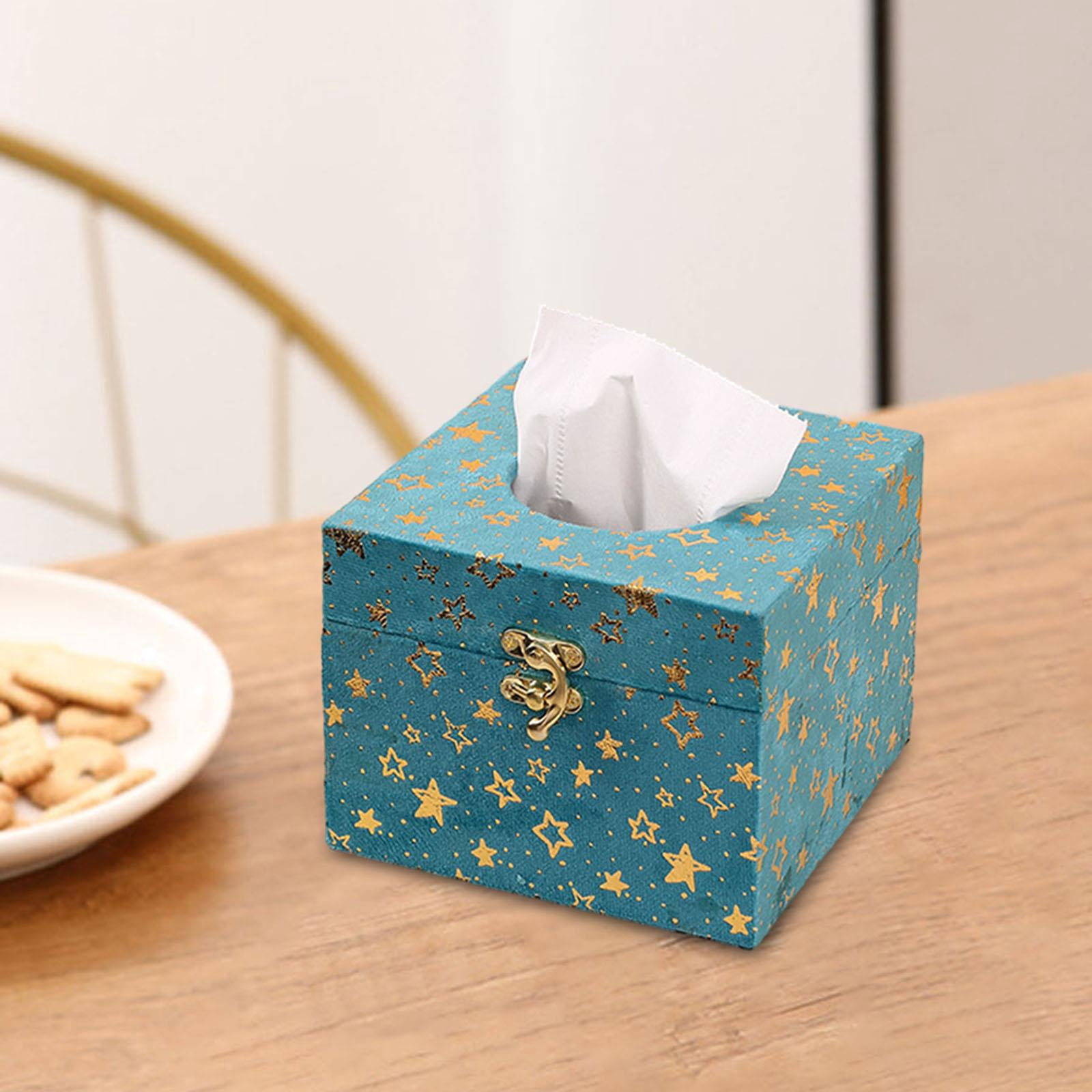 LOVIVER Bathroom Toilet Paper Holder Tissue Box Cover for Living Room ...