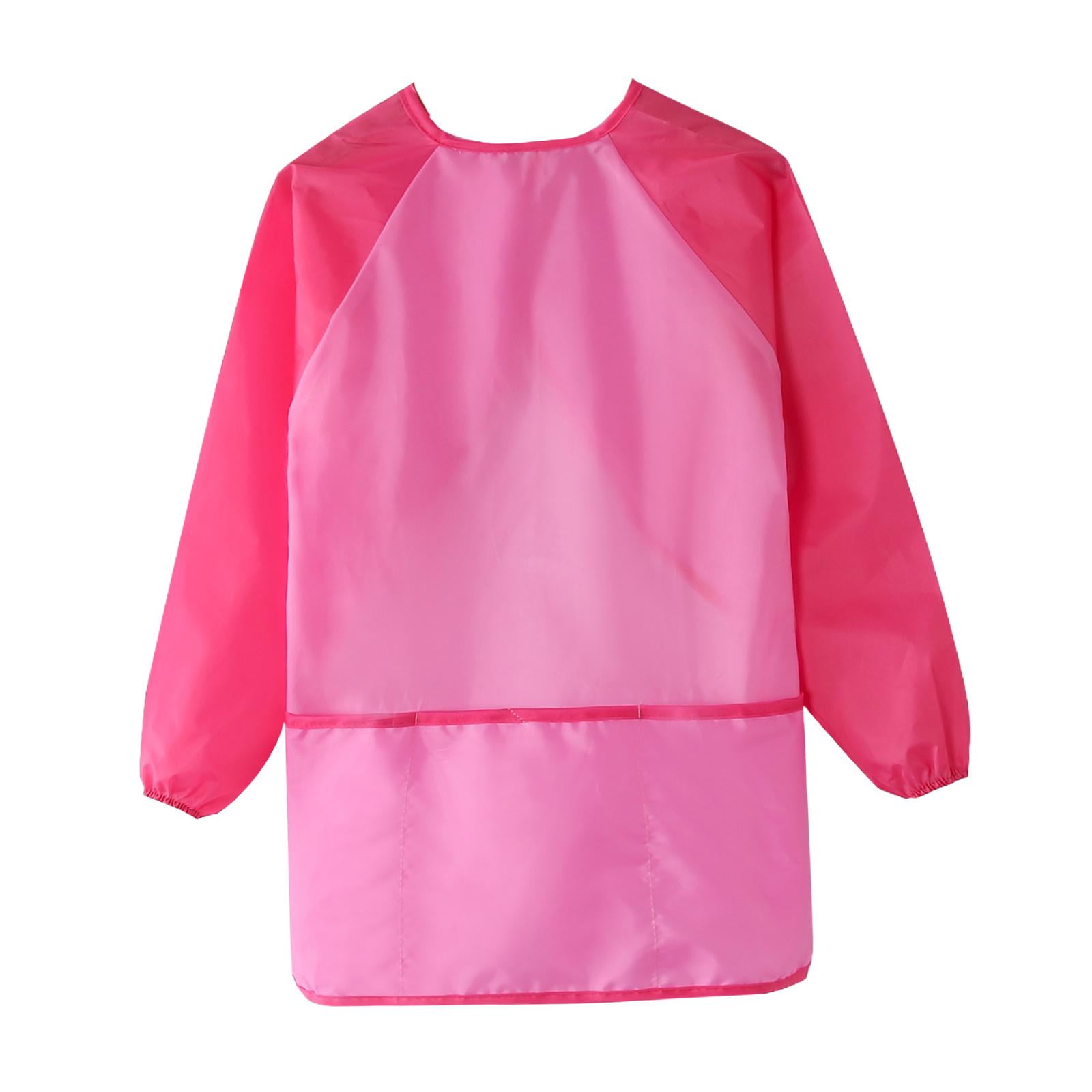 LOVIVER Children Painting Apron Paint Smock Kids Art Apron Bright Color Easy to s Painting Apron