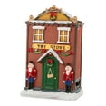 LOVIVER Christmas Village House Figurine Christmas Tabletop Decoration