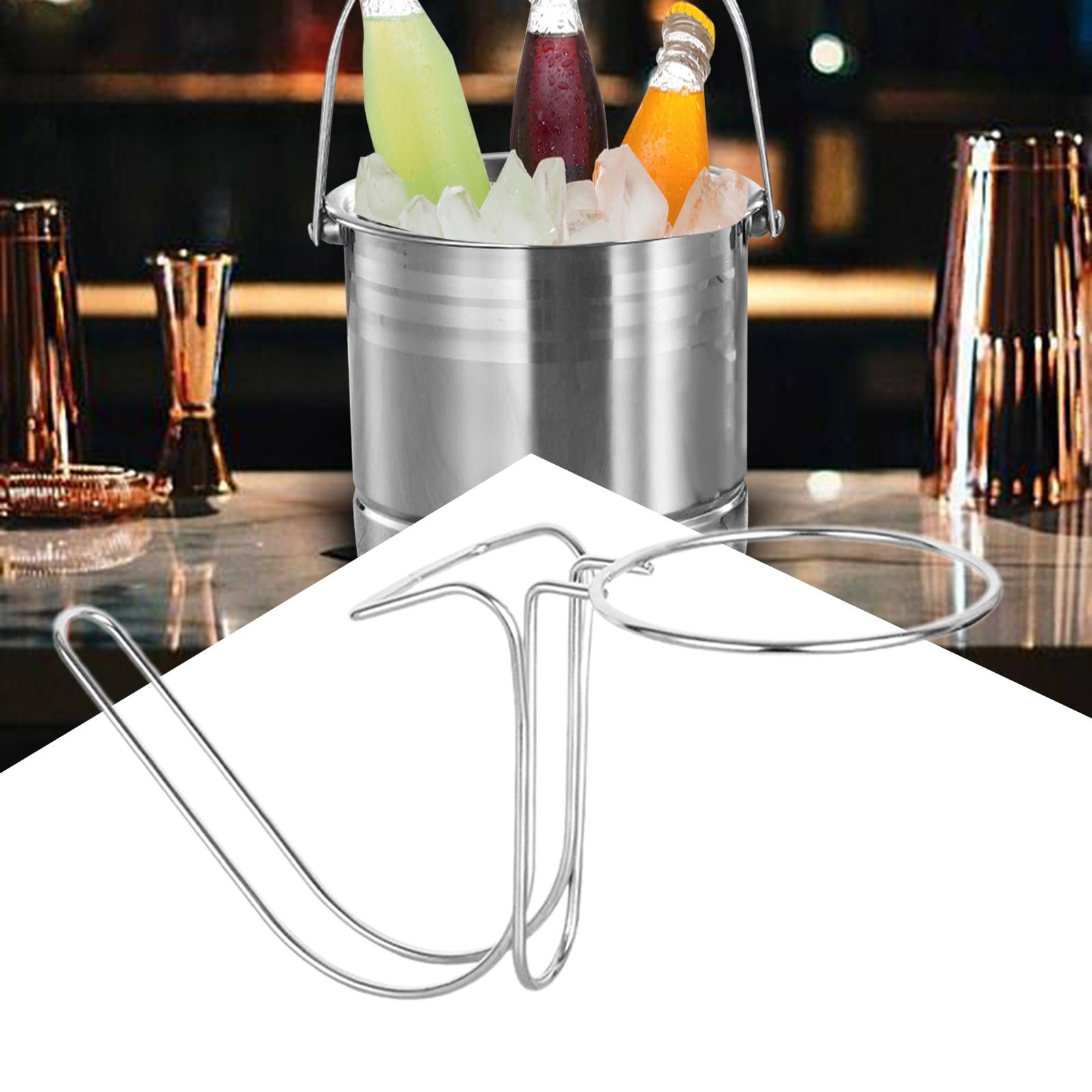 LOVIVER Desktop Ice Bucket Rack Beerbarrel Rack Sturdy Stable ...