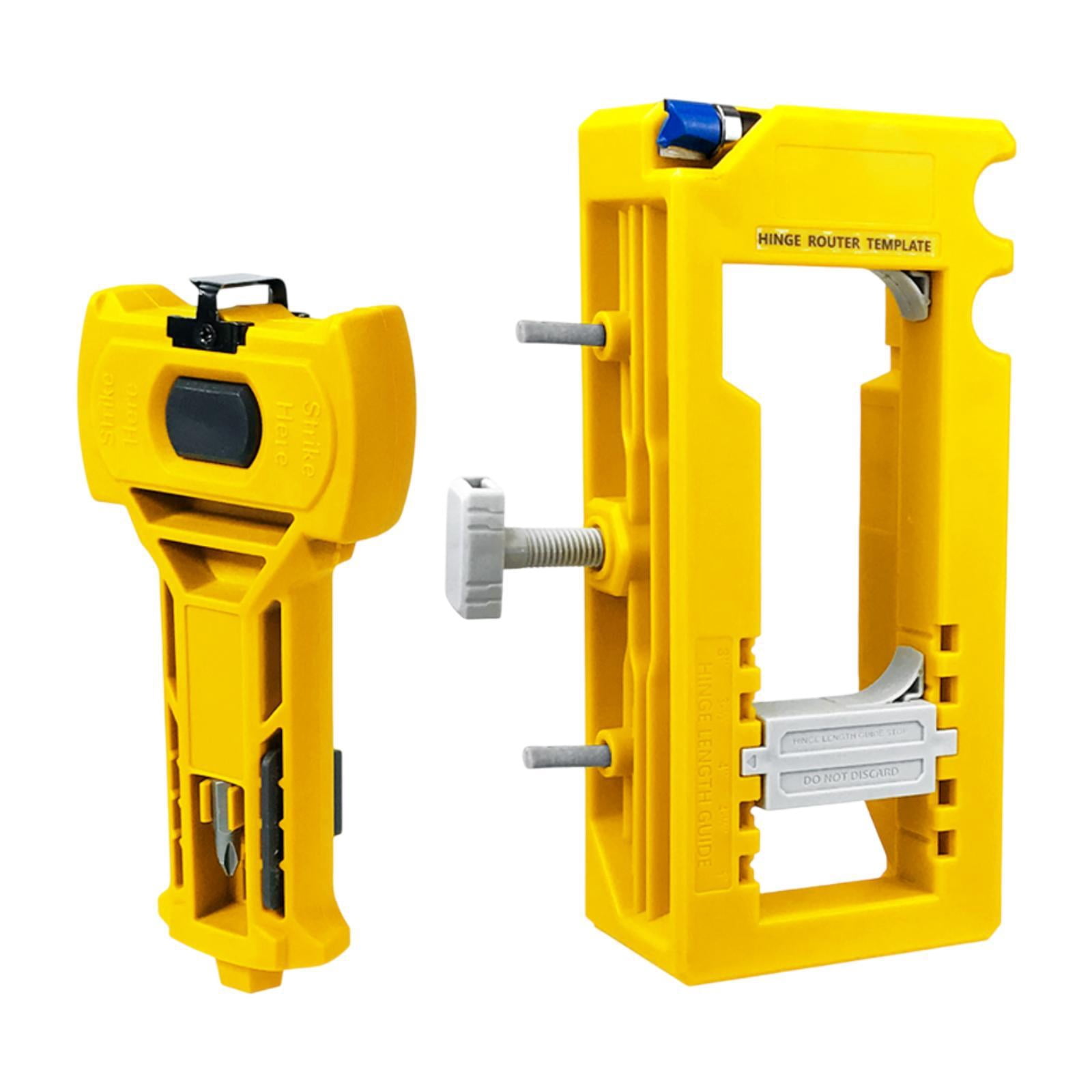 LOVIVER Door Hinge Router Template Hand Tool Easy to Use Portable ...