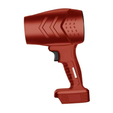 LOVIVER Electric Duster High Performance Fan Blower for Working Camping Home Red