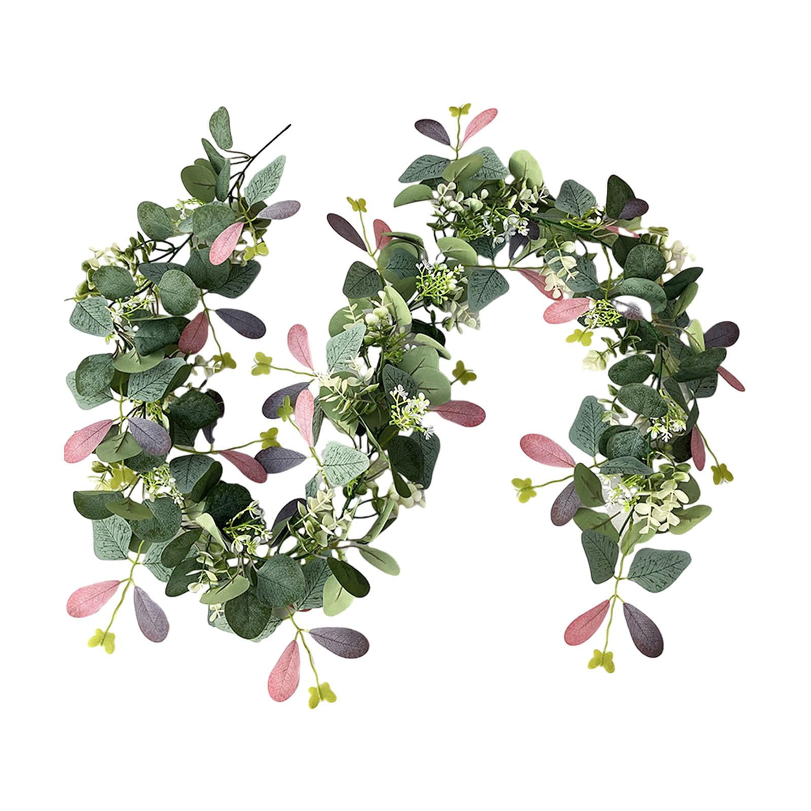 LOVIVER Greenery Garland, Artificial Vines, 1.8M Spring Garland Artificial Eucalyptus Garland