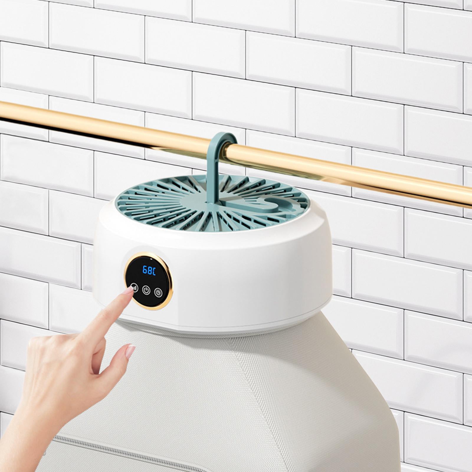LOVIVER Portable Clothes Dryer Electric Clothes Drying Foldable Quick Drying Save Space Mini Dryer Machine for Dorm Home RV Apartment
