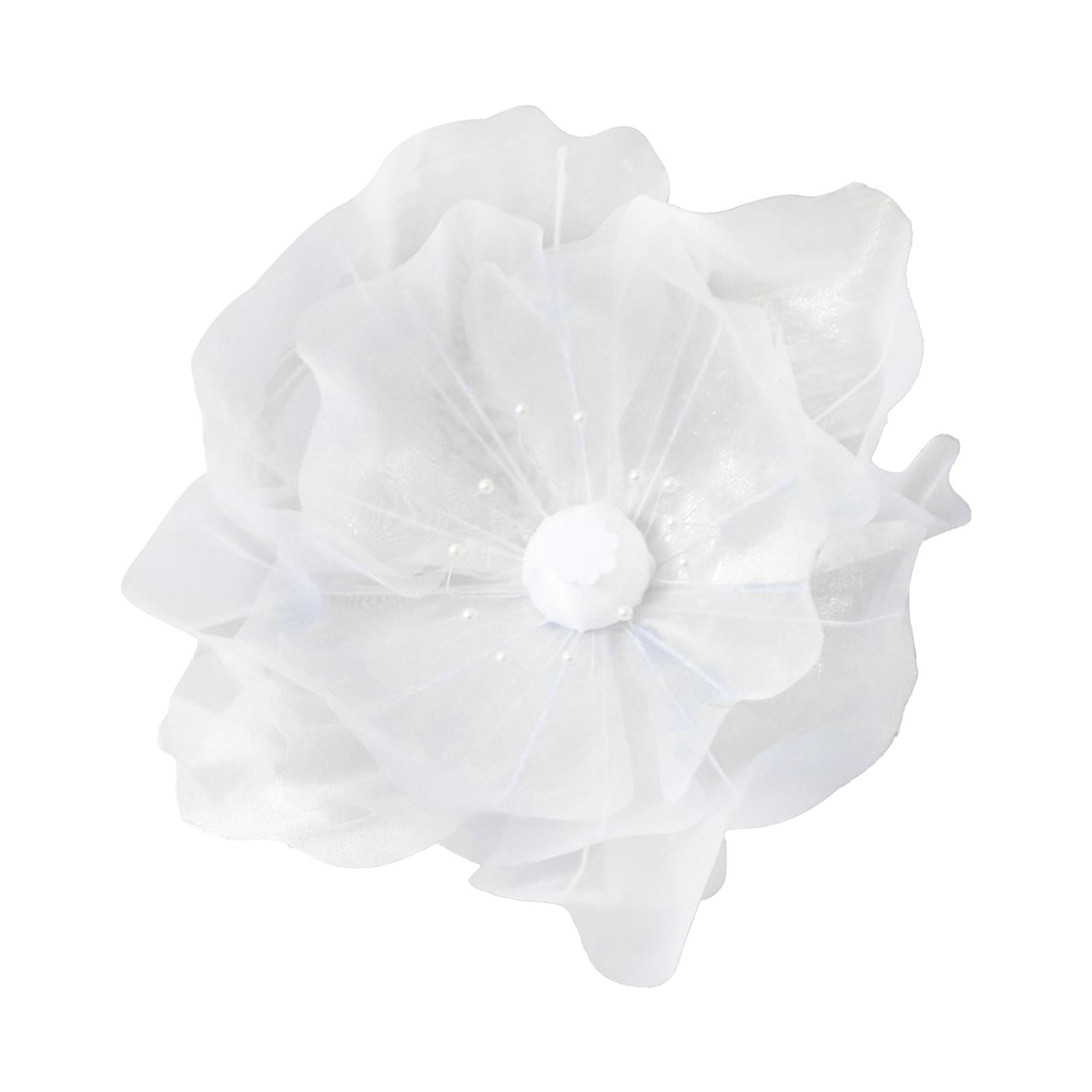 LOVIVER Silk Artificial Flower Head Silk Flower Head Faux Flower Head