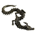 thumbnail image 1 of LOVIVER Tea Pet Dragon Statue Crafts Home Decor Sculpture Bookshelf Symbol of Luck Brass Ornament for Tea Lovers Tea Table Living Room 20cm, 1 of 8