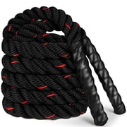LOVJOYSE Jump Rope, Weighted Jump Ropes for Men women, 2.8lb Heavy Skipping Rope for Exercise, Adult Jumpropes for Home Workout, Improve Strength and Building Muscle,Total Body Workout Equipment