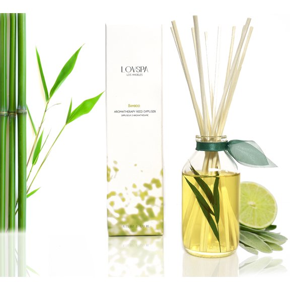 LOVSPA BAMBOO CITRUS Reed Diffuser Oil Set