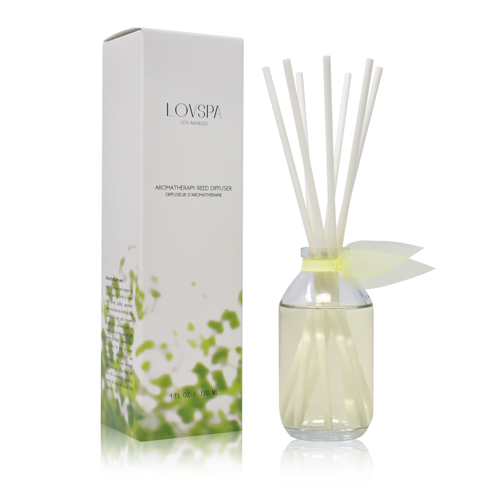LOVSPA Sparkling Grapefruit Reed Diffuser Oil Set - Walmart.com