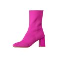 thumbnail image 1 of LOVZFMLL Boots for Women Mid Calf Chelsea Boots Round Toe Slip Resistant Mid Block Heel Knit Fall Winter Fashion Shoes, 1 of 6