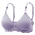 thumbnail image 1 of LOVZFMLL Bras for Women Comfortable Soft Push Up Everyday Bras Full Coverage No Underwire Breathable Bras Bralettes, 1 of 8