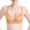 thumbnail image 1 of LOVZFMLL Bras for Women Lace Floral Comfort Soft Underwire Push Up Everyday Bras Full Coverage Breathable Padded Bras, 1 of 9