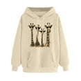 thumbnail image 1 of LOVZFMLL Essentials Hoodie, Classic Print Long Sleeve Hooded Pullover Fall Clothes 2025 Women Fashion Comfort Streetwear Tops, 1 of 5