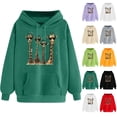 thumbnail image 1 of LOVZFMLL Essentials Hoodie, Classic Print Long Sleeve Hooded Pullover Fall Clothes 2025 Women Fashion Comfort Streetwear Tops, 1 of 5