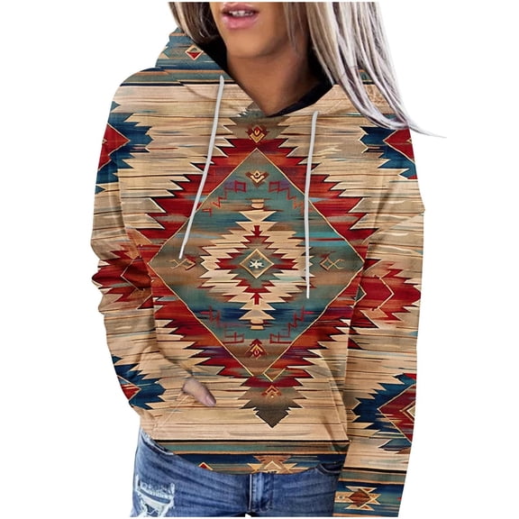 LOVZFMLL Essentials Hoodie Print Long Sleeve Hooded Pullover Fall Clothes 2025 Women Fashion Comfort Soft Streetwear Tops