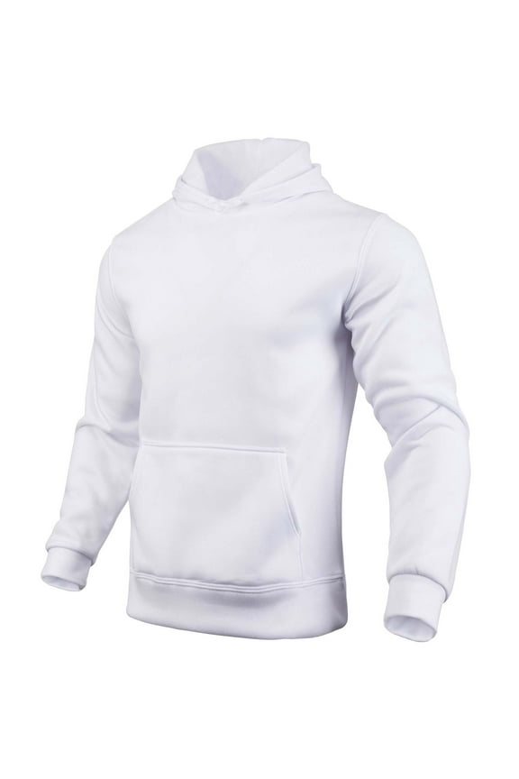 Essentials Hoodie for Men, Solid Color Hooded Sweatshirt with Pockets Fall Pullover Tops Classic Casual Wear