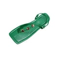 thumbnail image 1 of LOVZFMLL Flat Sandals for Women Fashion Square Toe Beach Flip Flops Summer Casual Outdoor Walking Travel Thongs Sandals Green 8, 1 of 8