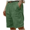 thumbnail image 1 of LOVZFMLL Men's Causal Cargo Shorts, Summer Fashion Designed Classic Shorts for Daily Life and Leisure Time with Pockets Green 3XL, 1 of 6