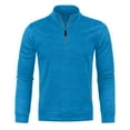 thumbnail image 1 of LOVZFMLL Sweatshirt for Men High Neck Zip Up Running Exercise Athletic Sweatshirt Pullover Casual Long Sleeve Fall Winter Tops with Zipper Pockets, 1 of 3