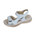thumbnail image 1 of LOVZFMLL Wedge Sandals for Women Comfort Walking Hiking Open Toe Ankle Strap Sandals for Summer Casual Outdoor with Arch Support Blue 5.5, 1 of 6