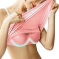thumbnail image 1 of LOVZFMLL Women's Sports Bras Spaghetti Strap Tank Top with Built in Pads Comfy Stretchy Workout Yoga Undershirt Going Out Shirt Pink M, 1 of 3