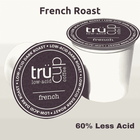 trücup Low Acid French Roast Coffee Pods, 48 Ct K-Cups