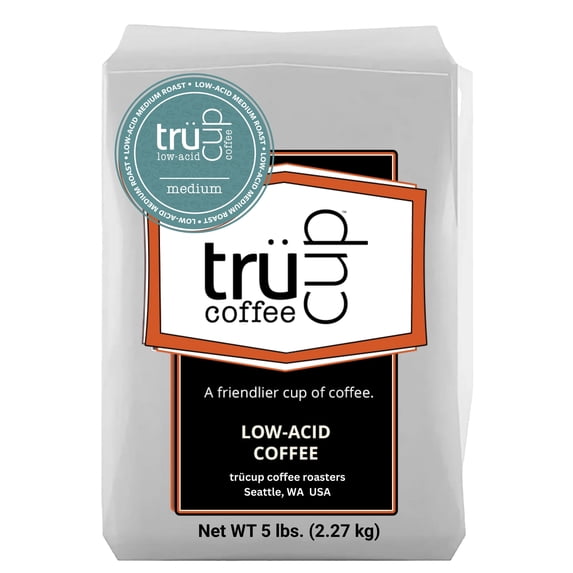 trücup LOW-ACID Medium Roast 5 lb Coarse Grind Coffee