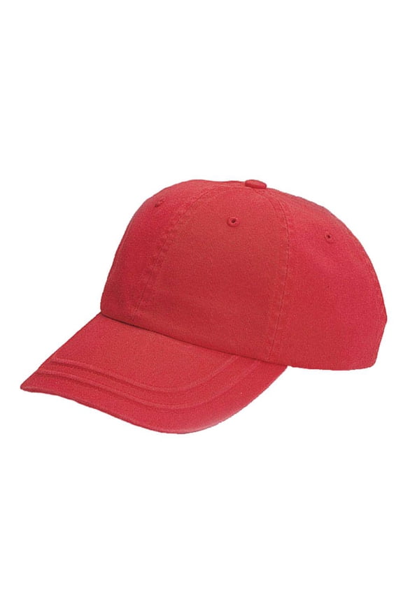LOW PROFILE (UNS) COTTON WASHED CAP - Red