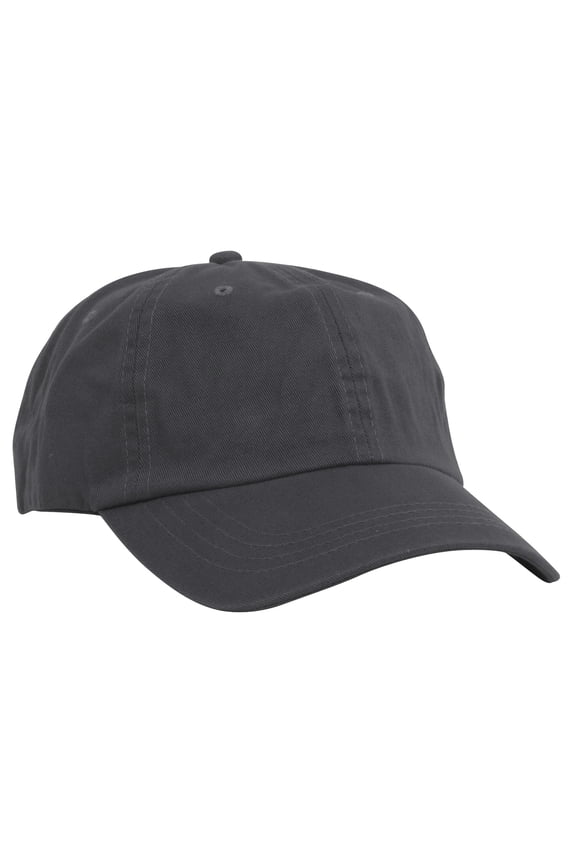 LOW PROFILE(UNS)NORMAL DYED WASHED CAP, Charcoal