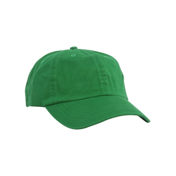 LOW PROFILE(UNS)NORMAL DYED WASHED CAP, Kelly Green