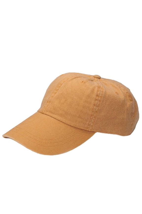 LOW PROFILE(UNS)PIGMENT DYED CAP - Mango