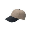 thumbnail image 1 of LOW PROFILE(UNS)PIGMENT DYED CAP - khaki Black, 1 of 1