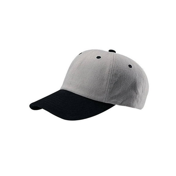 LOW PROFILE(UNSTRUCTURED)HEAVY BRUSHED COTTO - Khaki/Black
