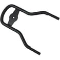 thumbnail image 1 of LOW short Medallion Style Sissy Bar Upright Black Passenger Backrest for Harley Davidson Softail Fat Boy Deluxe Heritage Dyna Street Bob Low Rider Sportster Iron 12" inch refer # 51851-09 or 52300024, 1 of 2
