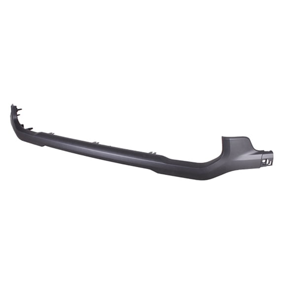 LOWER GRILLE MOLDING; BLACK/PAINT TO MATCH FINISH; MADE OF PLASTIC;