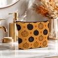thumbnail image 1 of LOWLHOME Halloween Zipper Cosmetic Bag, Multi Patterns Spooky Makeup Pouch, Reusable Canvas Travel Storage Bag For Makeup Toiletries Small Accessories, 9.8*6.7 in, 1 Pack, 1 of 4