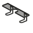 thumbnail image 1 of LOWLHOME No-Drill Behind the Faucet Sink Organizer,, 2026 New Over the Sink Shelf, Free-Standing Storage Rack, Widened U-Shaped Groove with A Hollowed-Out Bottom Desig (Black), 1 of 6