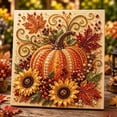 thumbnail image 1 of LOWLHOME Pumpkin Thanksgiving Pearl Painting DIY Craft Kit Handmade Art Set, Creative Fall Art Project for Teens Adults Home Decor Gift, for Home Party Decor, Indoor Outdoor Use, 1 of 6