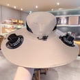 thumbnail image 1 of LOWLHOME Wide Brim Solar/USB Powered Fan Hat,Adjustable Visor Outdoor Bucket Hat,Outdoor Sun Hats for Men Women Fishing Hat with Removable & USB Charging Fan(Khaki), 1 of 6