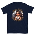 thumbnail image 1 of LOWRIDER OLDIES GANGSTER GANGSTA OLDIES CHOLO CHOLA LATINA LATIN ART Short-Sleeve Unisex T-Shirt (Navy, 2XL), 1 of 2
