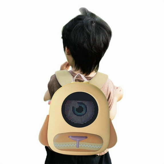 LOY Golden Retriever - Inspired Smart Backpack, DIY LED Display, Waterproof & Shock - Resistant, Large - Capacity Storage, Comfortable Carrying