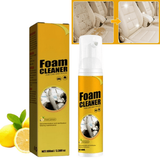 WOSLXM Multifunctional Car Foam Cleaner Spray, All-Purpose Household  Cleaners for Car and Kitchen House, Lemon Flavor(300ML)
