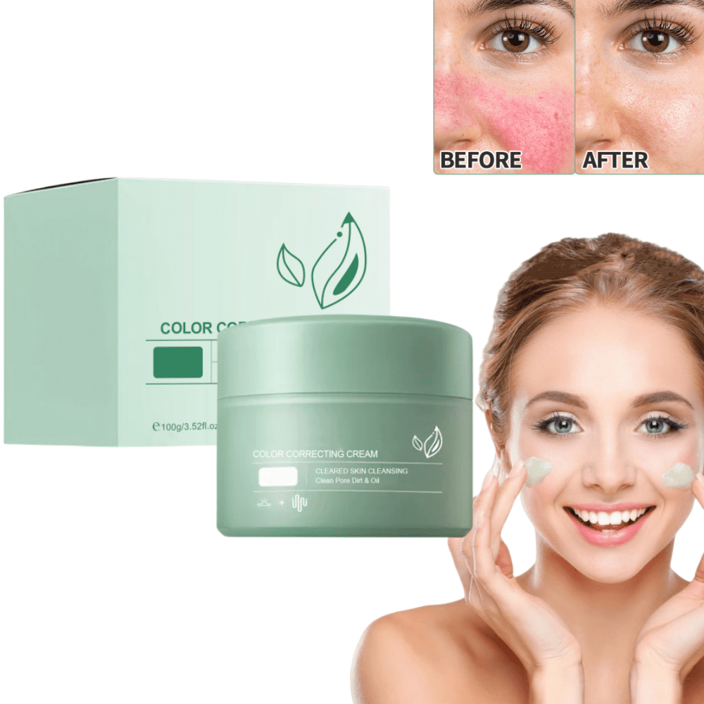 LOYALSE Color Correcting Cream, Green Concealer for Redness, Anti