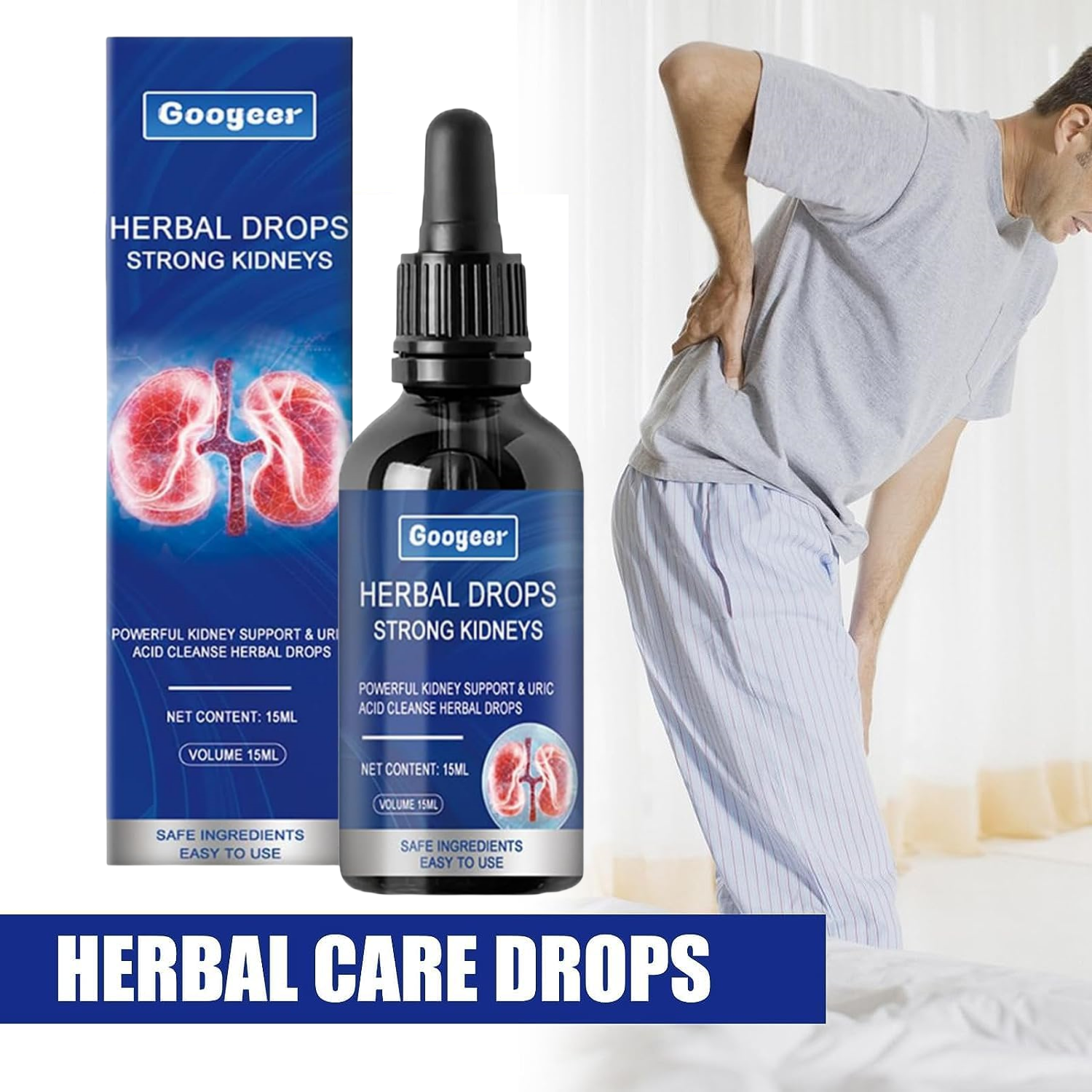 LOYALSE Herbal Kidney Care Drops, Herbal Kidney Strengthening Drops