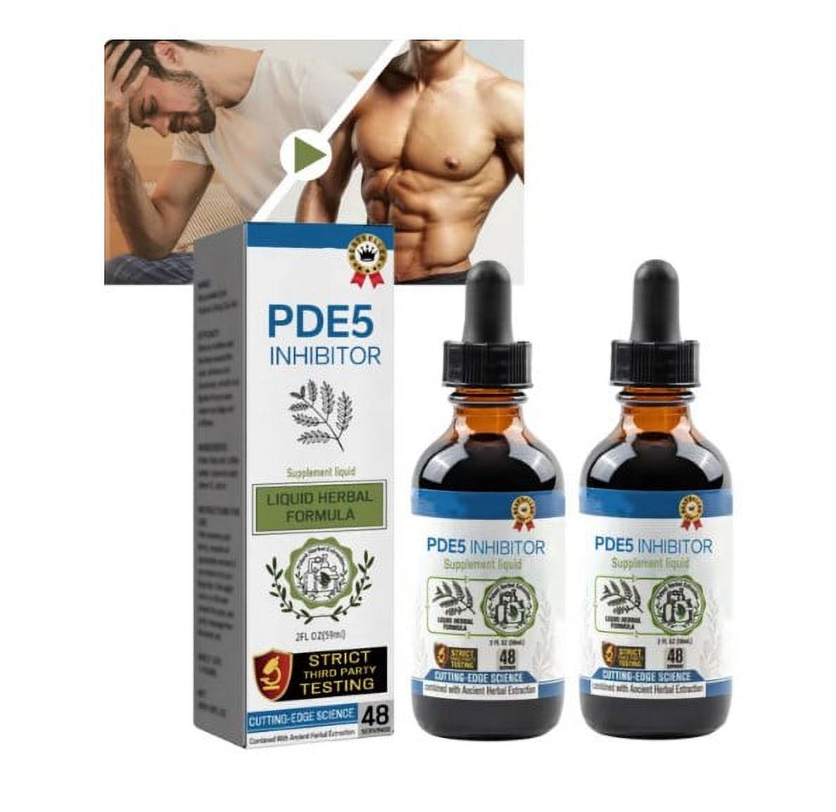 LOYALSE Pde5 Inhibitor Supplement Drops, Pde5 Inhibitors for Men Drops