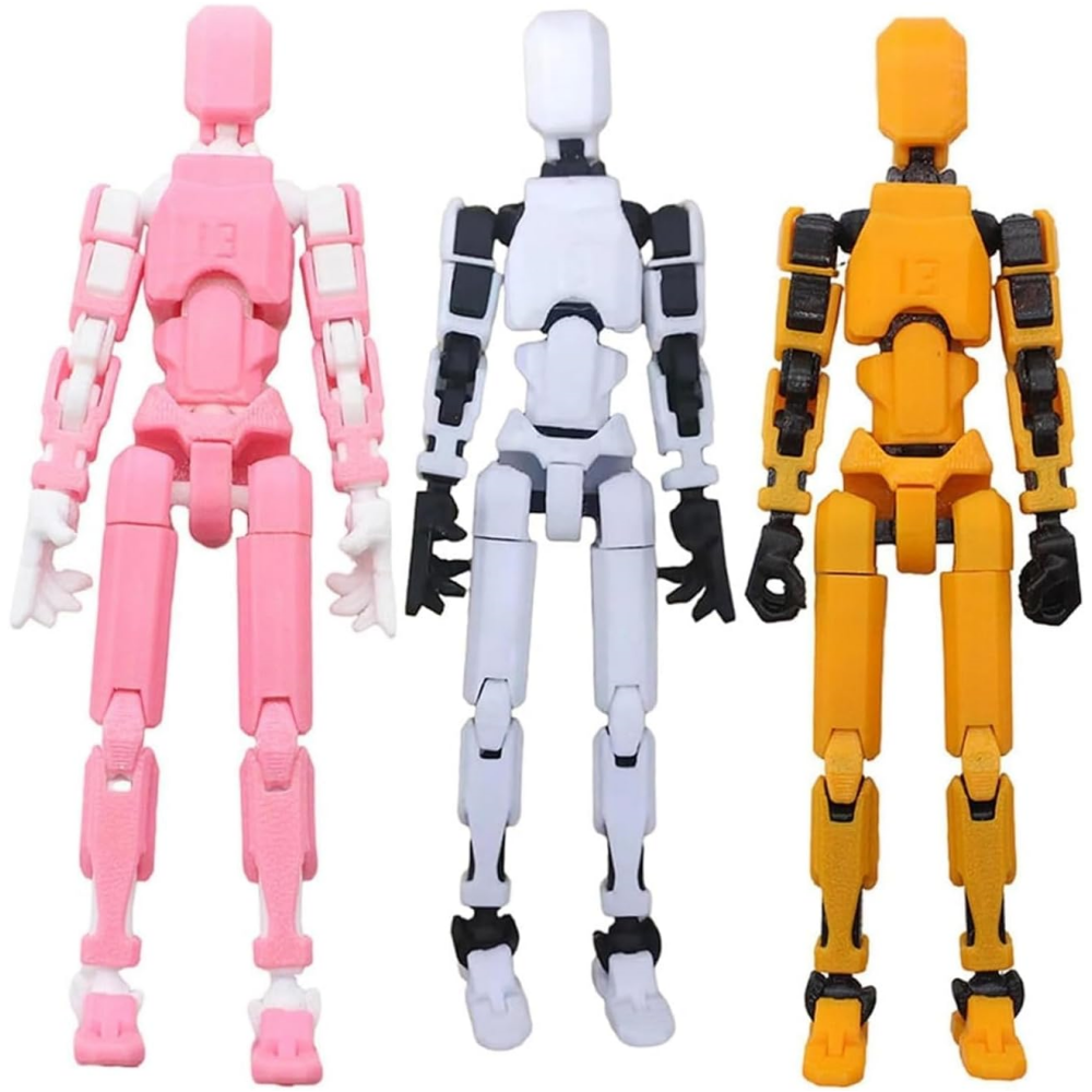 LOYALSE Titan 13 Action Figure, T13 Action Figure 3D Printed Multi